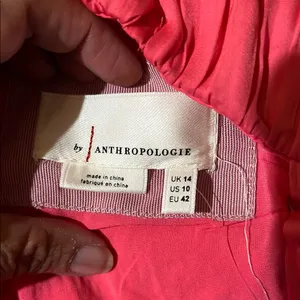 Anthropologie Elegant Pink Sleeveless Dress size 10 NWT thumbnail 12