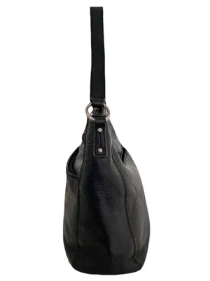 The Sak Black Leather ‘Lucia’ Hobo Shoulder Bag thumbnail 2
