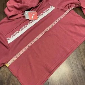 Puma XL Amplified Cropped Hoodie thumbnail 4