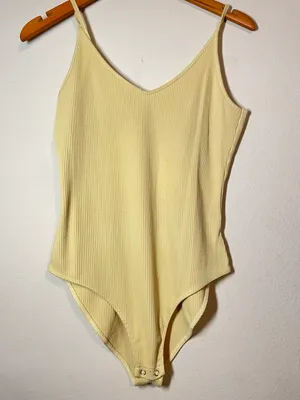 Outfitters Yellow Bodysuit thumbnail 1