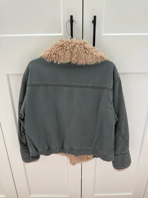 Free People Owen Sherpa Faux Fur Jacket thumbnail 3