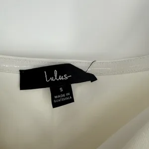 Lulus‎ How Much I Care Ivory Off-The-Shoulder Midi Dress Size S thumbnail 8