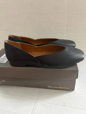 Style & Co. Women’s Ashtonn black snip toe ballet flats shoes size 7 thumbnail 6