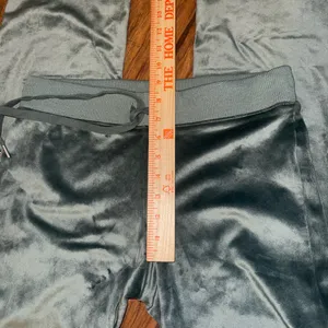 Aerie velour Green Lounge Pants bootcut pants woman’s size small thumbnail 4