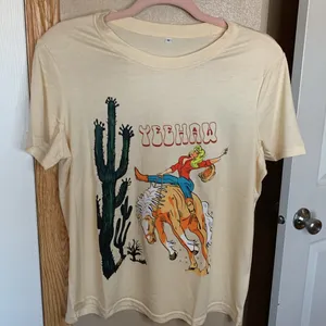 Western Yee Haw Graphic Tee NWT thumbnail 2