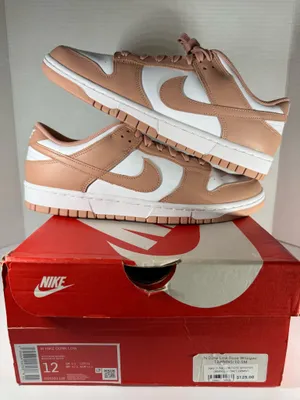 Women’s Nike Dunk Rose Whisper size 12W thumbnail 1