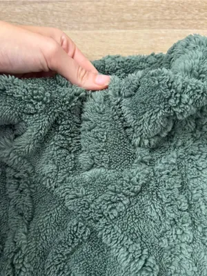 Eddie Bauer Cozy Plush Mock Neck Sweater - Sage Green thumbnail 4