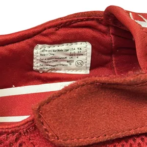 Champion Red and White Breeze Striped Suede Leather Shoes Womens 5.5 thumbnail 8