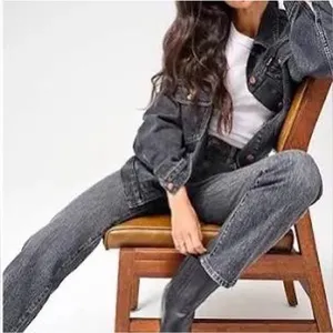 WRANGLER WILD WEST STRAIGHT JEAN IN WASHED BLACK 25X28 western thumbnail 1