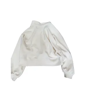 Simply Southern‎ Women Cream Snap Neck Henley Cropped Sweatshirt Large NWT thumbnail 2
