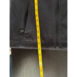 Columbia Fleece Jacket Size M Dark Gray Full Zip Benton Springs Mock Neck thumbnail 9