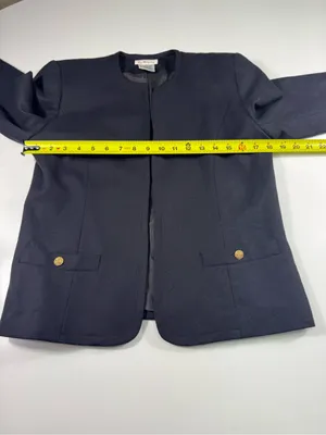 Talbots 100% Wool Blazer with Gold Buttons thumbnail 4