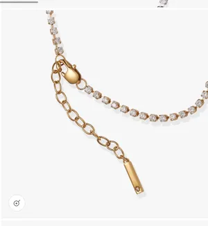 ALEX AND ANI 'Mama' Crystal Tennis Bracelet-Gold thumbnail 3