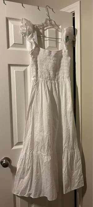 PaperMoon White midi dress thumbnail 1