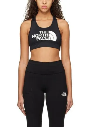NWT THE NORTH FACE Black Elevation Sports Bra Size M thumbnail 1
