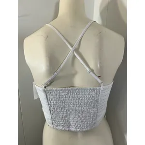 Madewell Wendy Poplin Crop Top in White. Size 4. NWOT thumbnail 7