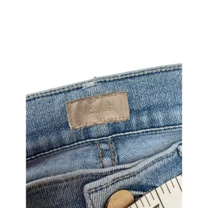 MOTHER High Waisted Flare Jeans‎ Light Blue Raw Hem Size 25 Slim Fit Wide Leg thumbnail 4
