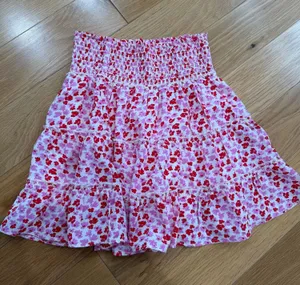 Pink Lily Through the Garden Pink Floral Skort thumbnail 1