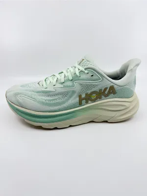 Hoka Women’s Clifton 10. Sea Glass/Jadeite Colorway SZ 10 Wide. thumbnail 4
