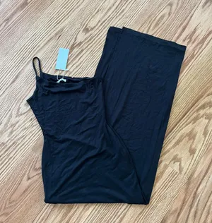 Charcoal Clothing Maxi Dress One Shoulder Black thumbnail 3