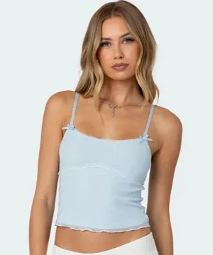 Edikted Bethany Mesh Tank thumbnail 1