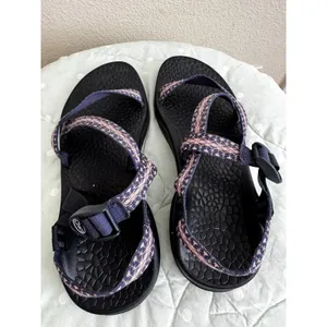 Chaco Black/Pink/Blue Strappy Sandals Women's US 11 Synthetic Adjustable thumbnail 10