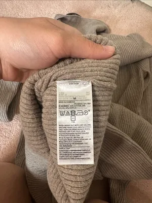 GAP CashSoft Turtleneck Maxi Sweater Dress Toasted Almond Brown NWOT thumbnail 9