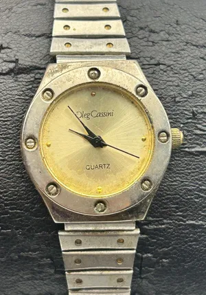 Vintage Oleg Cassini Silver-tone Women’s Quartz Watch Working New Battery thumbnail 1