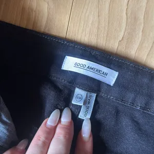 Good American Black Pants with Grommet Details thumbnail 2
