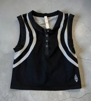 FREE PEOPLE Movement Black Active Top Size M/L thumbnail 1