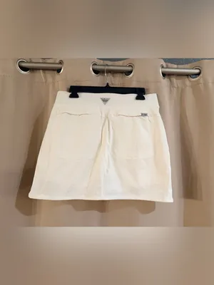 Columbia Golf White A-Line Skirt  with Pockets thumbnail 2