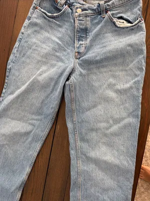 Abercrombie & Fitch Light Blue High Rise Jeans thumbnail 3