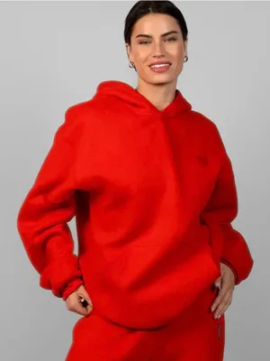 Comfrt Love Collection Limited Edition Hoodie, Red, Size XL thumbnail 2