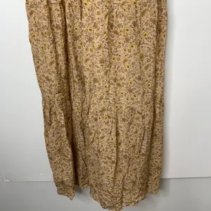 Doen Prem Maxi Jaipur Mustard Floral Print Dress Womens Small thumbnail 16