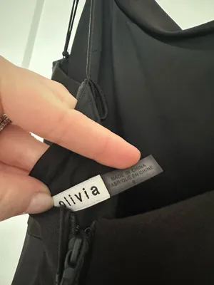 Alice + Olivia Black Dress thumbnail 6