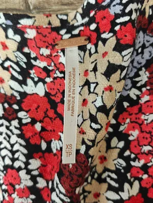 Free People Miss‎ Right Floral Cutout Mini Skater Dress Size XS thumbnail 5