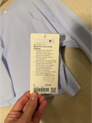 Muscle Love Long Sleeve Lululemon thumbnail 3