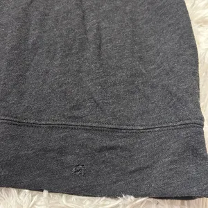 Victoria’s Secret PINK gray gold 1/4 zip long sleeve top woman’s XS shirt thumbnail 6