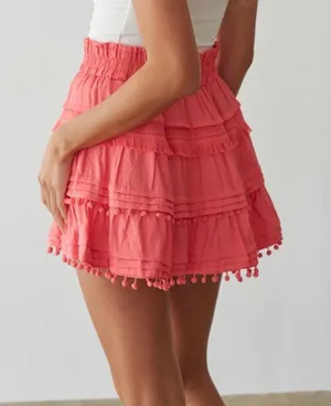 American Threads Ruffle Mini Skirt thumbnail 2