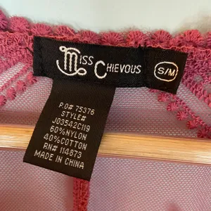 Miss Chievous Pink Floral Lace Cardigan thumbnail 3