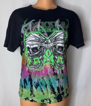 Skull graphic print t shirt Multiple Size M thumbnail 1