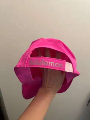LULULEMON  HOT PINK BASEBALL CAP S/M thumbnail 8