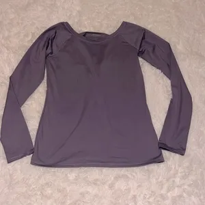 Calia By Carrie Underwood Elastic Back LS Top Color Cadet Size S P2P 16” NWT thumbnail 2