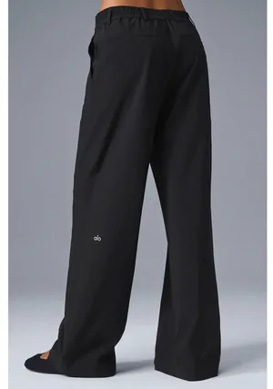 Alo Yoga High-Waist Pursuit Trouser (Regular) Black S thumbnail 4