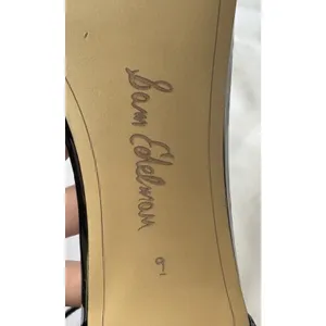 Sam Edelman Patti Black Patent Ankle Strap Sandals Heels Size 9 thumbnail 8