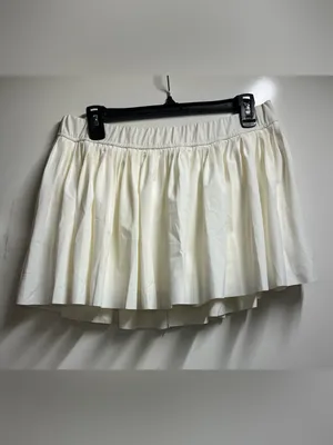 Anthropologie skort off white tennis prep athleisure size medium women’s thumbnail 5
