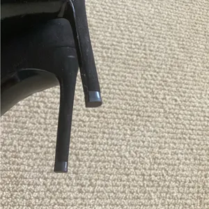 Zara Basic Black Pointed Toe Shoes High Heel Size 38 Like New thumbnail 9