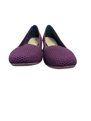 Rothy's Women's The Max Square Plum Mesh Flats Size 11.5 NWOT‎ thumbnail 4