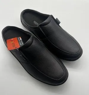 NWT Health Fit Footcare Black Slip On Comfort Shoes US Size 9 Euro Size 40 thumbnail 1