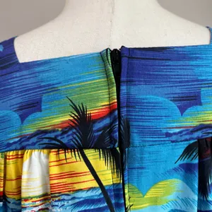 Royal Hawaiian Creations VTG Sunset Island Midi Dress S Tropical Aloha thumbnail 12